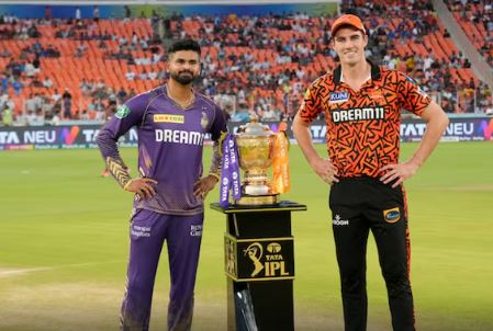 'आज होगा विजेता का फैसला, चेपॉक में केकेआर और हैदराबाद के बीच खिताबी जंग | '